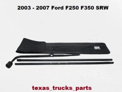 3C34-17005-AD 03 to 07 Ford F250 Spare Tire Single Rear Wheel Lug Wrench Tools - Image 1 of 4