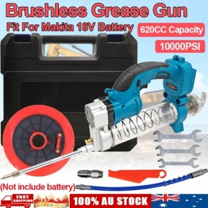 Brushless Electric Grease Gun 620cc Cartridges 10000PSI For Makita 18V Battery - Picture 1 of 12