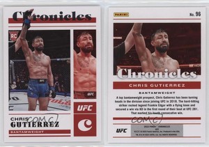 2023 Panini Chronicles UFC Rookies Chris Gutierrez #96 Rookie RC