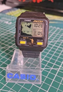 Iper Rare Vintage (1983) Casio GS-11Soccer Game Watch Japan *Working LCD Spots* - Picture 1 of 16