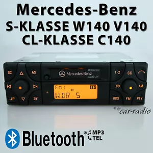 Original Mercedes W140 Radio Audio 10 BE3200 Bluetooth Radio MP3 CL C140 S V140 - Bild 1 von 9