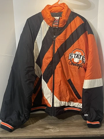 VTG Felco Signatures Oklahoma State University Zip-up Jacket Size Large Cover