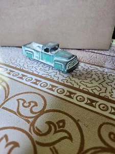 Vintage Midgetoy green and White 1950's pickup truck Hard to find Rolls great - Picture 1 of 9