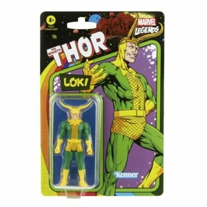 LOKI ( 3.75" ) ( 2021 ) MARVEL LEGENDS RETRO SERIES AVENGERS ACTION FIGURE - Picture 1 of 1