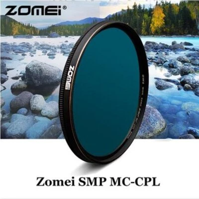 ZOMEI Slim SMP MC-CPL Multi-Coating Polarizing Filter 49-82mm f/ Nikon Canon SLR - Image 1 of 4