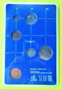 Netherlands coins SET 1985 s RIJKS UTRECHT .OFFICIAL SPECIMEN.!!! - Picture 1 of 2