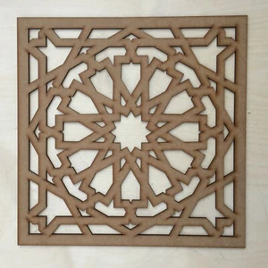 Radiator Cabinet Decorative Screening Square Radiator Grille MDF 3mm and 6mm P68 - Picture 1 of 1