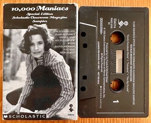 RARE PROMO 10,000 MANIACS Cassette 6 songs/N. Merchant Interview 1993 Elektra G+ - Picture 1 of 2