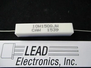 NTE RESISTOR 10 WATT 150 OHMS CEMENT WIREWOUND FLAMEPROOF 10w115 - Picture 1 of 1