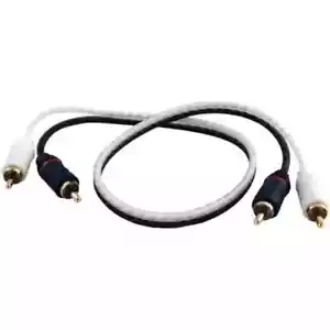Cavo RCA serie Strandworx® a coppia intrecciata DB Link® (1,5 piedi) - Foto 1 di 1