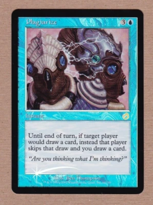 MTG - Plagiarize - Torment - Rare NM/MT - Foil Single Card - Image 1 of 2
