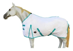 Horse Airflow Mesh Summer FlySheet Teal 7333 - Picture 1 of 9