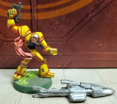 Warhammer 40k Chaos Renegade 4 Heavy Weapon Missile Launcher Rogue Trader Metal - Image 1 of 2