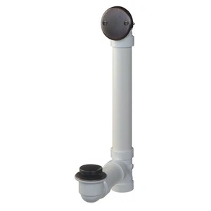 K630PVCVB Foot Lock Stop Bathtub Drain Kit, Venetian Bronze 1.5 Inch - Bild 1 von 7