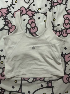 Lululemon Align White Tank Top Size 0 - Picture 1 of 5