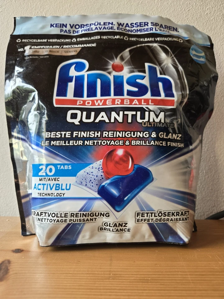 20 Spülmaschinentabs Finish Quantum - Bild 1 von 1