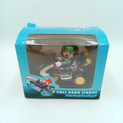 Mario Kirt With Wheel & Luigi Mini Car Nintendo Wii Japan CIB Complete - Image 1 of 4