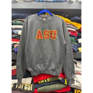Size XS ASU Arizona State University gray champion sweatshirt crewneck - Picture 1 of 6