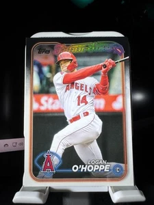 Logan O'Hoppe 2024 Topps Series 1 Card Future Stars #298 Los Angeles Angels - Picture 1 of 2