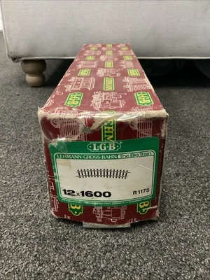 LGB 1600 Curved Track Set (12 Pieces) – Lehmann Gross Bahn G-Scale R1175  New - Image 1 of 2