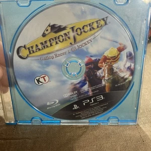 Champion Jockey: Gallop Racer & GI Jockey PlayStation 3 PS3 solo disco japonés - Imagen 1 de 3