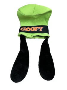 Disney Parks grüner Goofy Foam Hut mit schwarzen Volopy Ohren Größe Erwachsene 58 cm - Bild 1 von 4