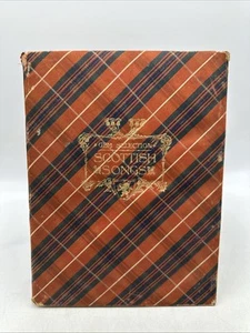 Scottish Songs, Gem Selection, Illustrated, Satin Tartan Covers, HC 2nd Ed. 16 - Picture 1 of 11