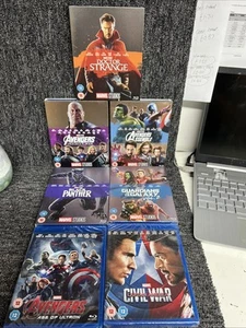 Marvel Blu Ray Bundle Job Lot Brand New 7 Titles Inc Rare Limited Slipcases - Picture 1 of 3