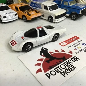 1985 MATCHBOX SUPERFAST #18 WHITE SUPER GT BR19/20 RACER 1/64 ENGLAND - Bild 1 von 7