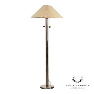 Lámpara de pie moderna cromada Kovacs Foto 1 de 4