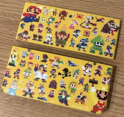 Nintendo 3DS Kisekae Cover Plates | No 067 Mario Maker | OEM & Authentic - Image 1 of 4