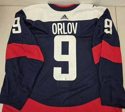 CAMISETA Capitals DMITRY ORLOV Warm Up 2018 Stadium Series 3-3-18 vs Leafs Foto 1 de 4