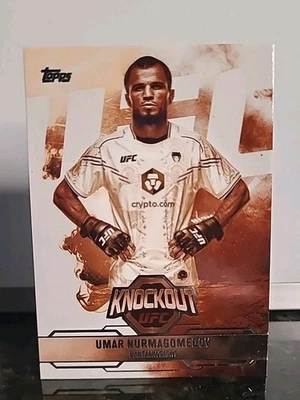 2025 Topps Knockout UFC - UMAR NURMAGOMEDOV - Black & White SP #99 - Image 1 of 4