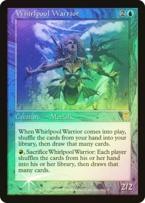Apocalypse  MTG FOIL  Whirlpool Warrior  Magic - Image 1 of 2