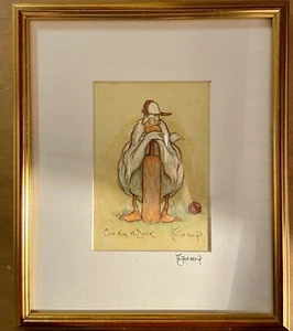 Signed Cricket Print - Picture 1 of 4