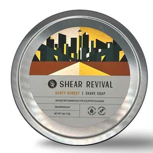 Scott Street Shaving Soap - by Shear Revival (Used) - Picture 1 of 2