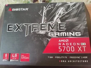 Biostar Radeon RX 5700 XT Extreme Gaming GPU - Used for less than 5 Hours - Picture 1 of 2