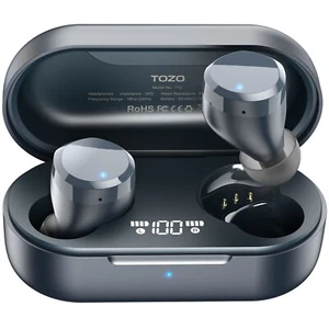 TOZO T12 Bluetooth Wireless Earbuds Stereo In Ear Headphone IPX8 Waterproof - Picture 1 of 7