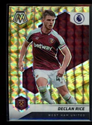 2021-22 Panini Mosaic Premier League #82 Declan Rice Mosaic Reactive Gold - Image 1 of 2