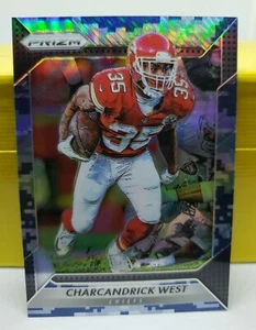 2016 Panini Prizm Prizms Camo #184 Charcandrick West #'d 17/25 - Picture 1 of 2