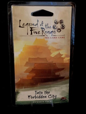 Legend of the Five Rings: Into the Forbidden City Dynasty Pack 2017 precintado Foto 1 de 2