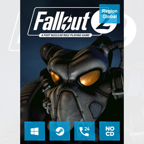 Fallout 2 for PC Game Steam Key Region Free - Image 1 of 4