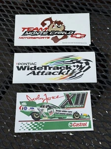 Vintage Decals Stickers Car Performance Service Racing Oil Lot of 3 Stickers - Picture 1 of 5