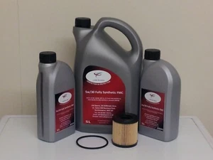 Filtro olio e olio motore 5w30 completamente sincronizzato, 6 litri adatto Ford Kuga 2.0ltr Diesel - Foto 1 di 2