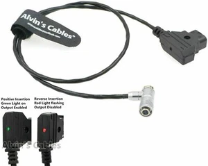 Portkeys BM5 BM7 Power Cable Right Angle 4Pin Female to AlvinTap Protective DTap - Picture 1 of 6