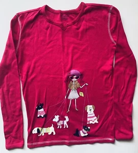 GapKids Girls Sz 14 Long Sleeve Pajama Top EUC  - Picture 1 of 2