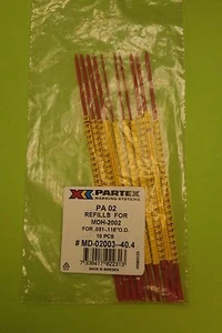 PARTEX PA 02 REFILLS FOR MDH-2002 FOR .051-.118"O.D. ( #MD-02003--40.4 - Picture 1 of 1