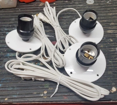 EMPIRE/ GENERAL FOAM ETC Blow Mold Light Kit 3 W/8 ft Light Cords Plates General Foam Empire Sale. SALE