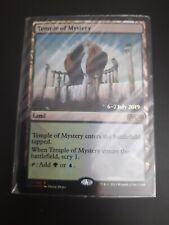 MTG - FOIL TEMPLE OF MYSTERY - M20 PRERELEASE - NM - MAGIC THE GATHERING 