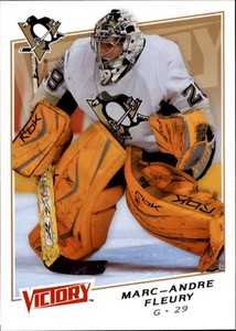 2008-09 Upper Deck Victory Penguins Hockey Card #39 Marc-Andre Fleury